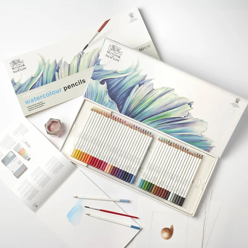 Winsor Newton - Studio Collection Watercolour Pencils Set of 48