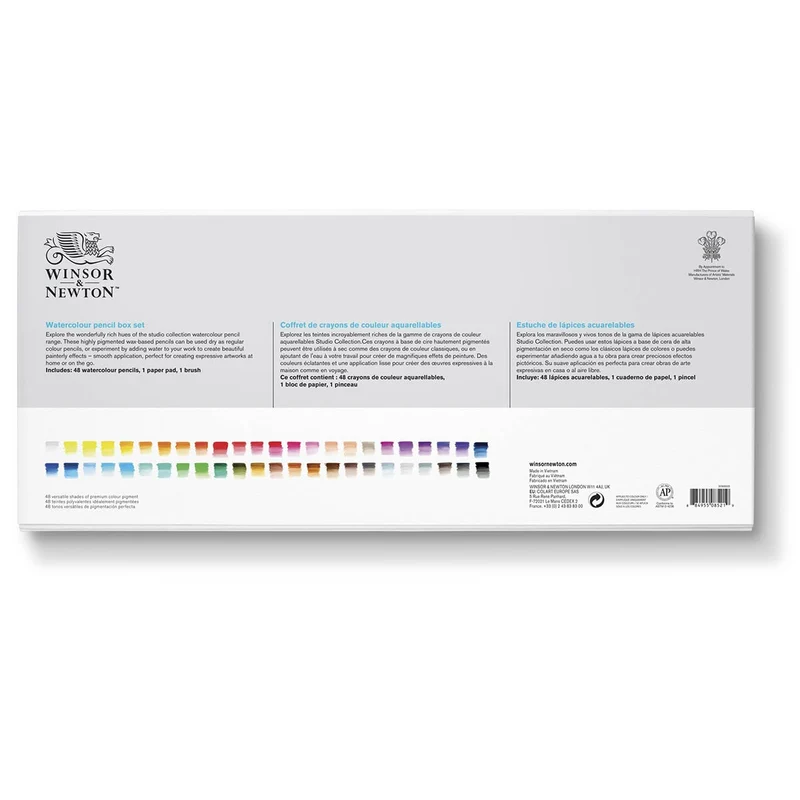 Winsor Newton - Studio Collection Watercolour Pencils Set of 48