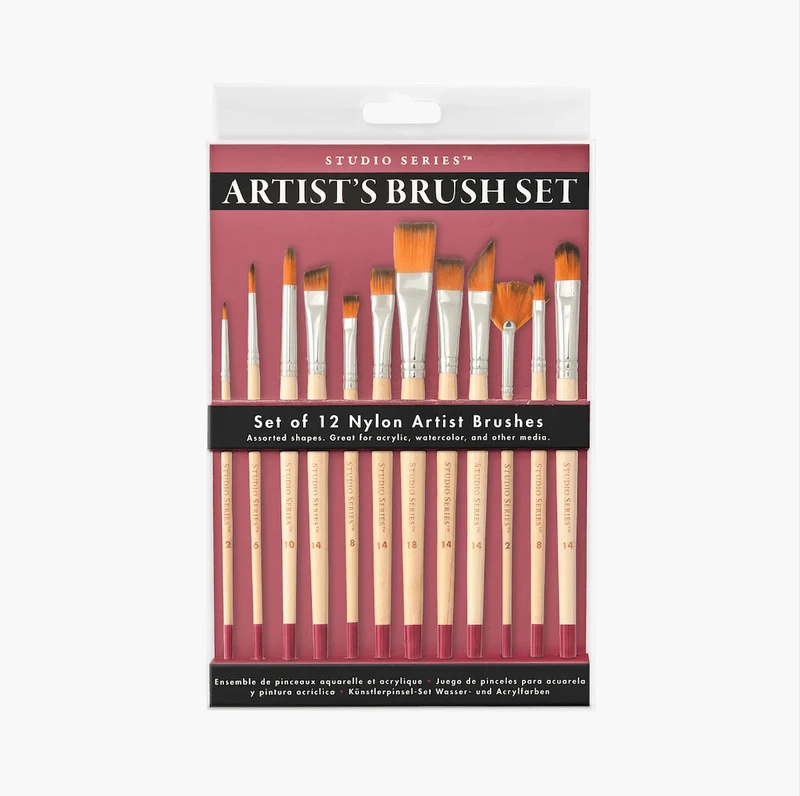 Studio Series Artist's Brush Set 12