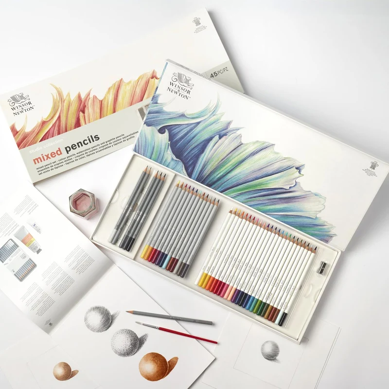 Winsor Newton - Studio Collection Mixed Pencils Set of 48