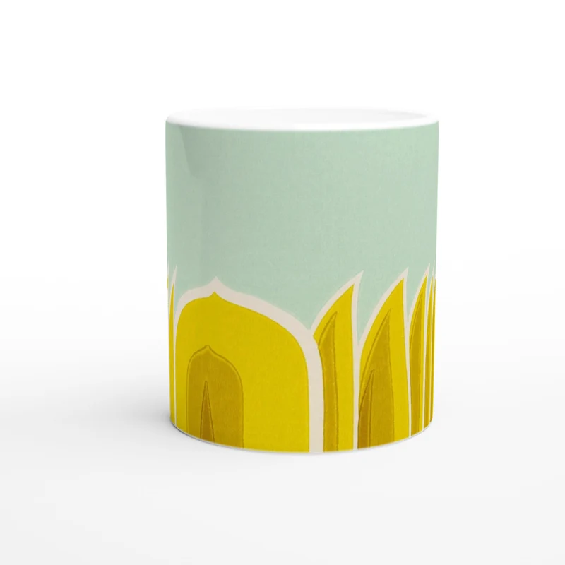 Keramiktasse Schilf