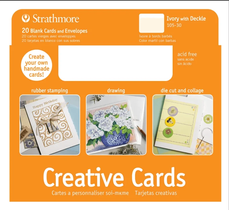 Strathmore Creative Cards and Envelopes Pack of 10