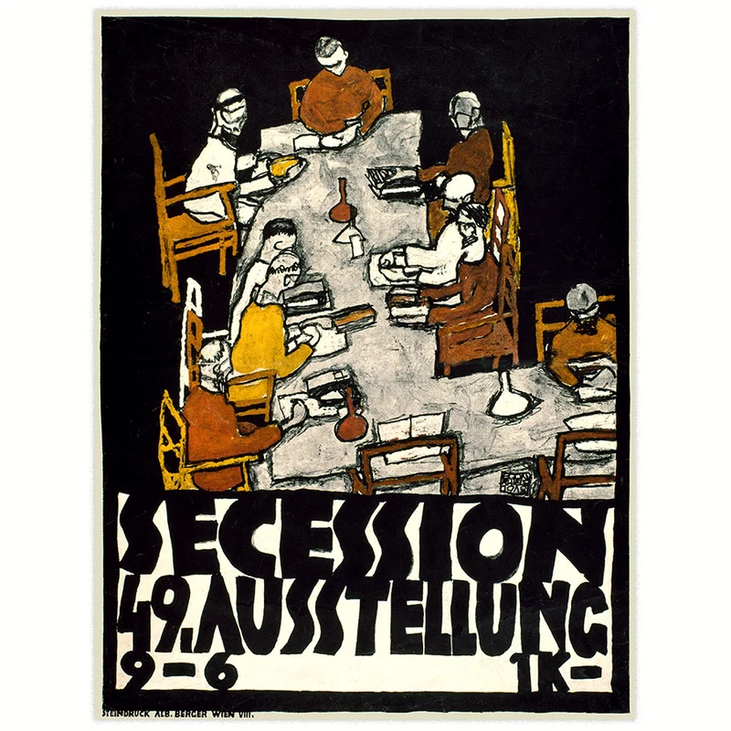 Plakat zur Ausstellung 1918