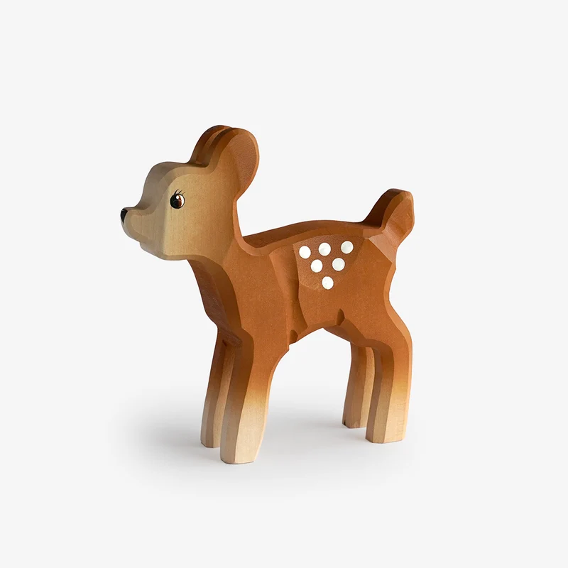 Rehkitz Bambi gross geschnitzt
