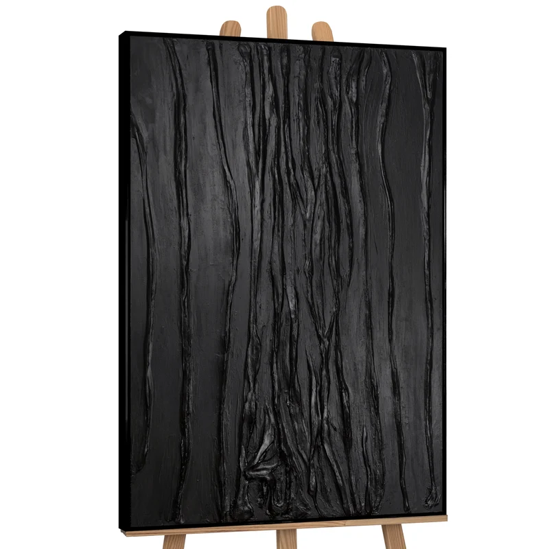 Leinwandbilder handgemalt mit Rahmen "Samt"