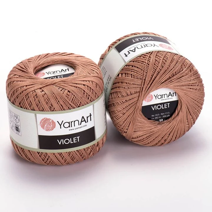 YarnArt Violet Cotton Yarn 50 g