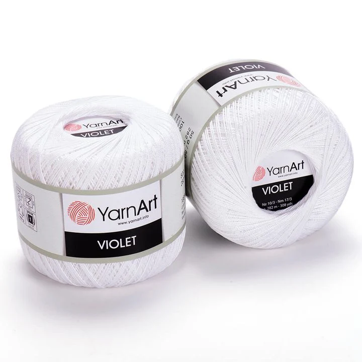 YarnArt Violet Cotton Yarn 50 g