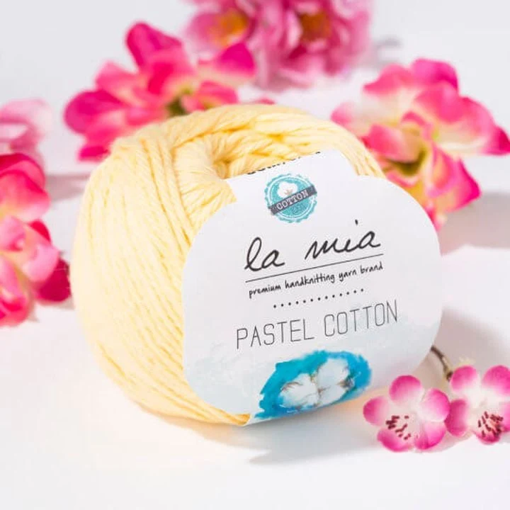La Mia Pastel Cotton Yarn 50 g