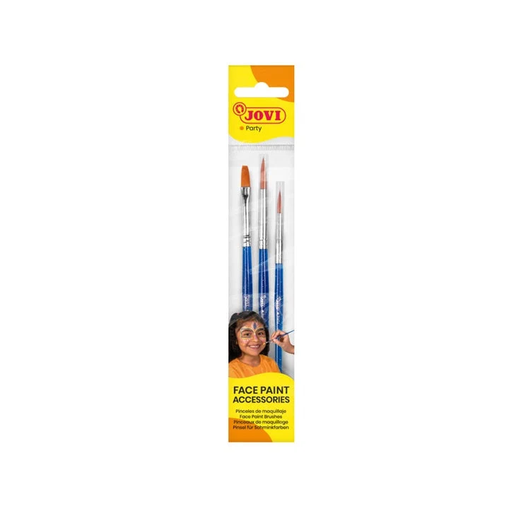JOVI Face Paint Brush Set of 3
