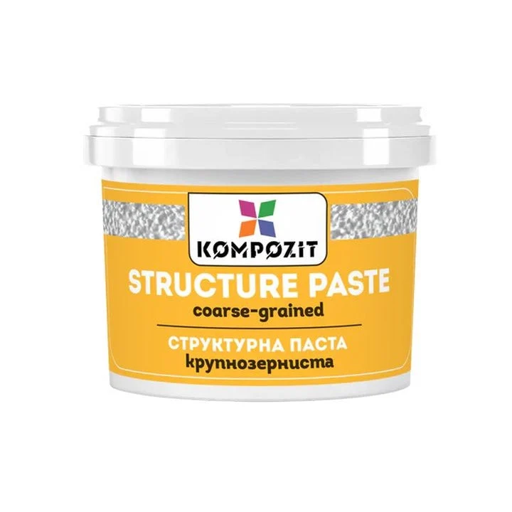 Kompozit White Coarse-Grain Texture Paste