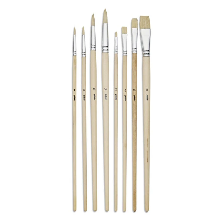 Pebeo Acrylic and Oil Brush Set of 8