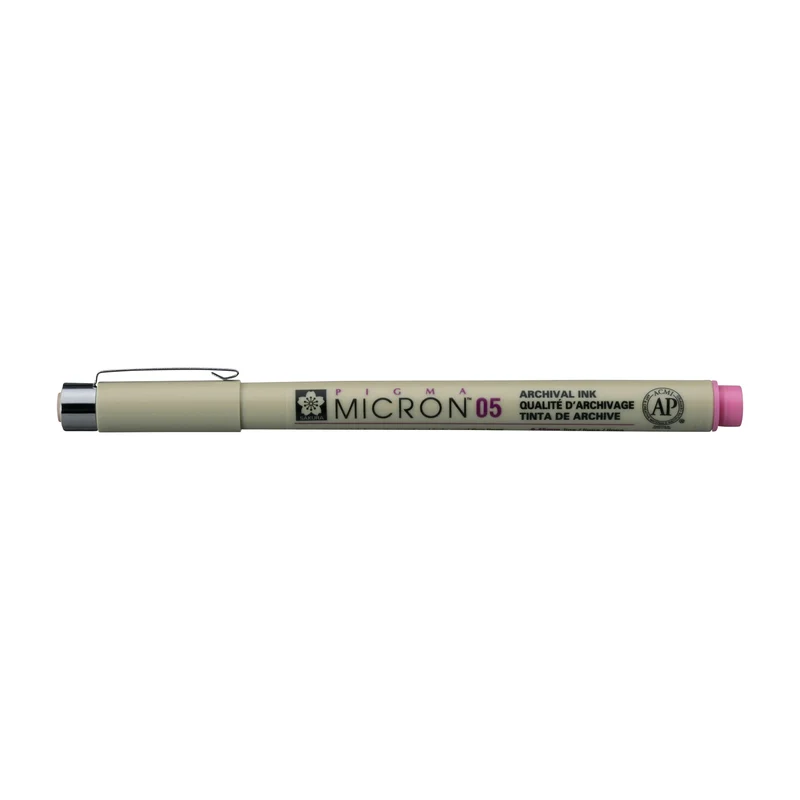 Sakura Pigma Micron 05 Fineliner, 0.45 mm, Set of 6 Colors