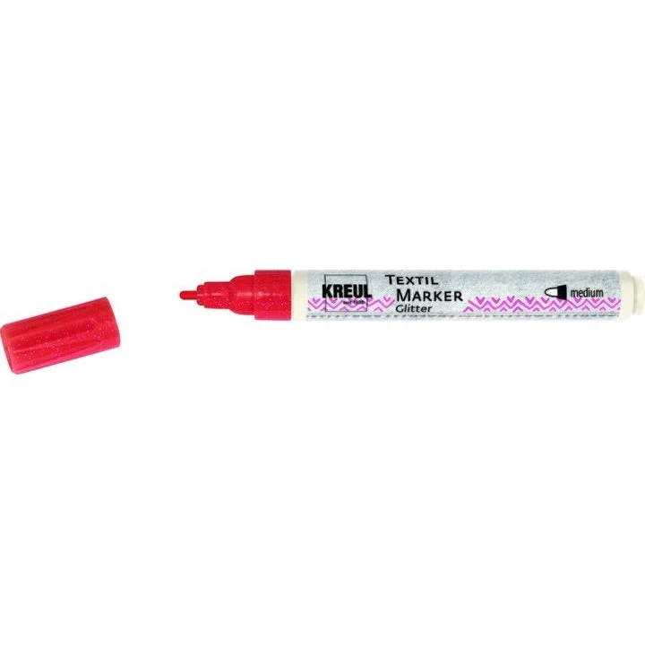 Kreul Medium Glitter Fabric Paint Pens