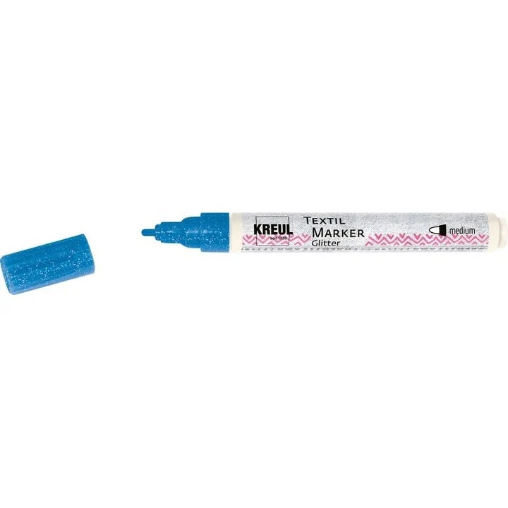 Kreul Medium Glitter Fabric Paint Pens