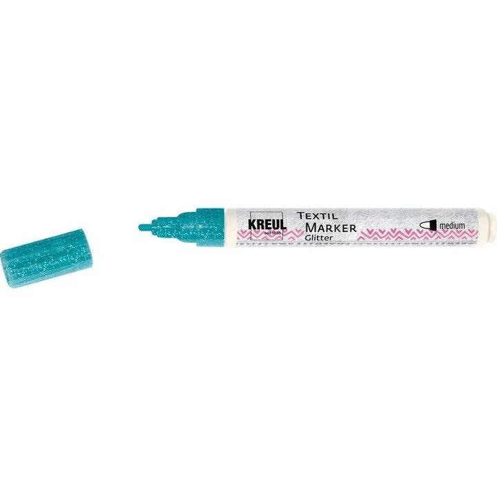 Kreul Medium Glitter Fabric Paint Pens