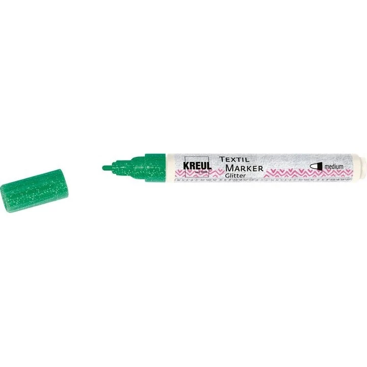 Kreul Medium Glitter Fabric Paint Pens