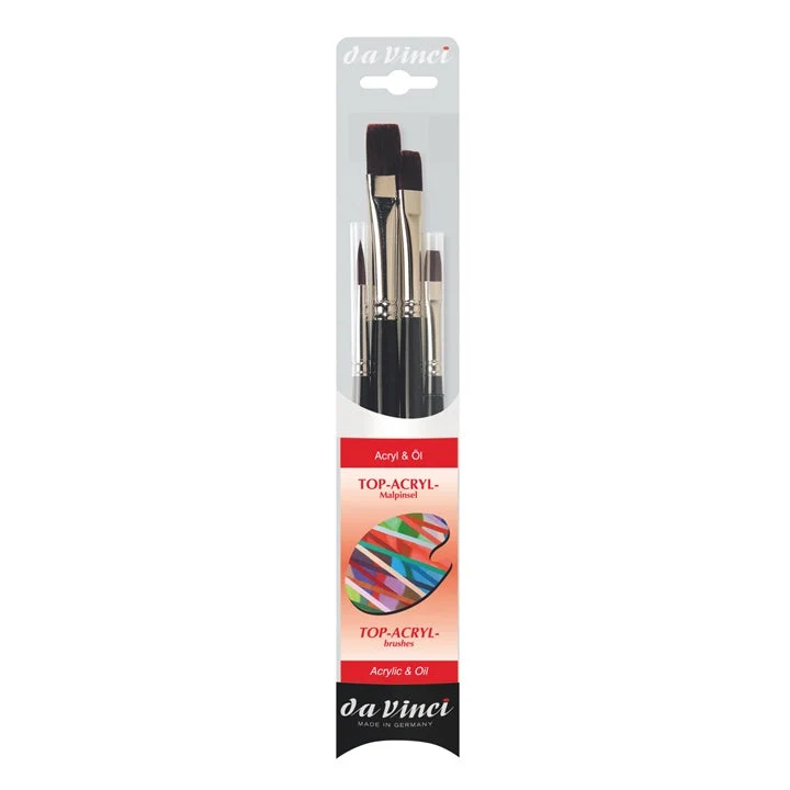 da Vinci Top-Acryl Brush Set