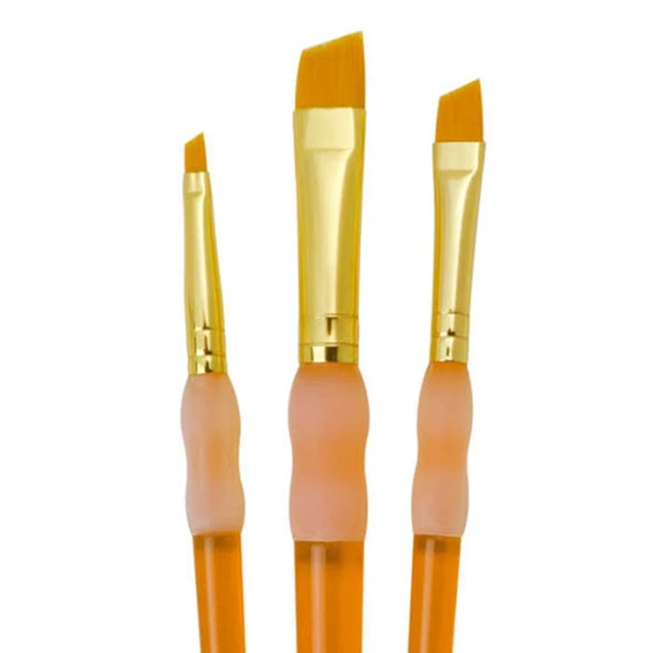 Kids Choice Brush Set for Beginners, 3-Piece