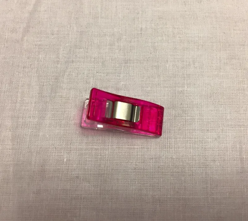 Clover Stoffklammern 1 Stk. pink