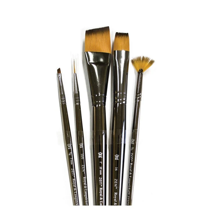 Royal and Langnickel Zen 73 Paint Brush Set of 5