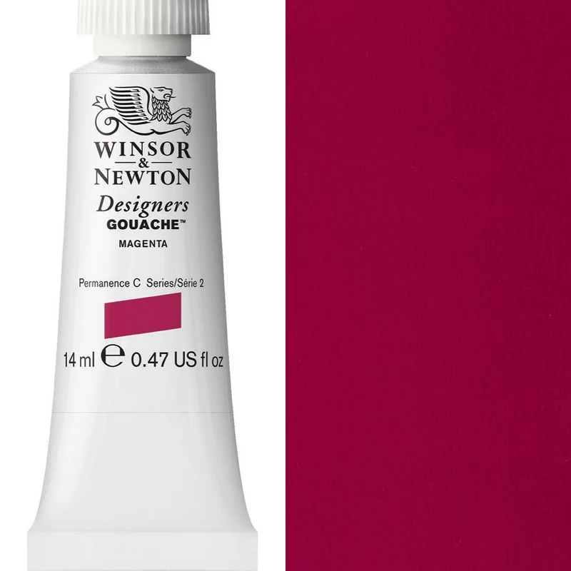 Winsor and Newton - Designers Gouache - 14ml - Magenta