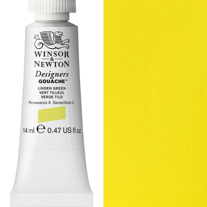 Winsor and Newton - Designers Gouache - 14ml - Linden Green