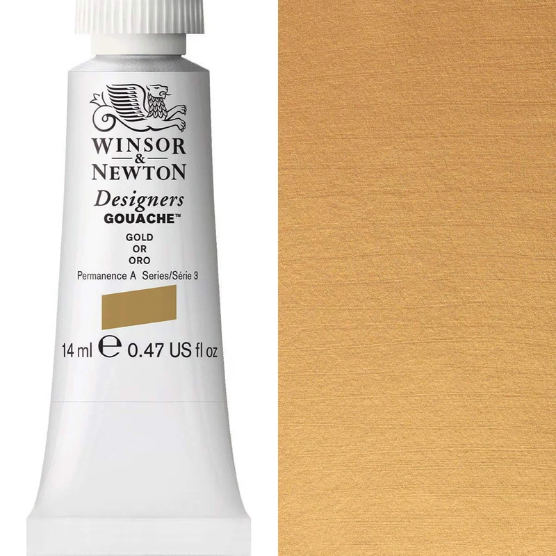 Winsor and Newton - Designers Gouache - 14ml - Gold