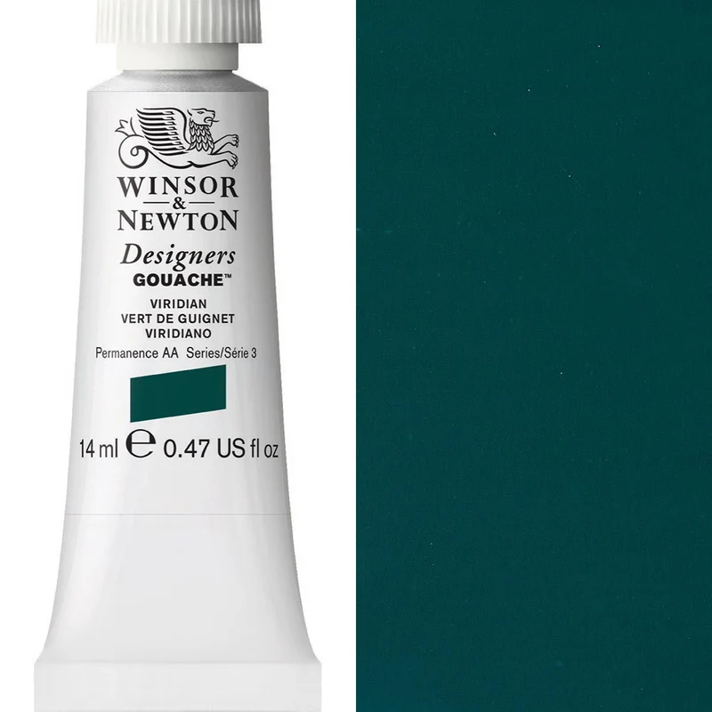 Winsor and Newton - Designers Gouache - 14ml - Viridian