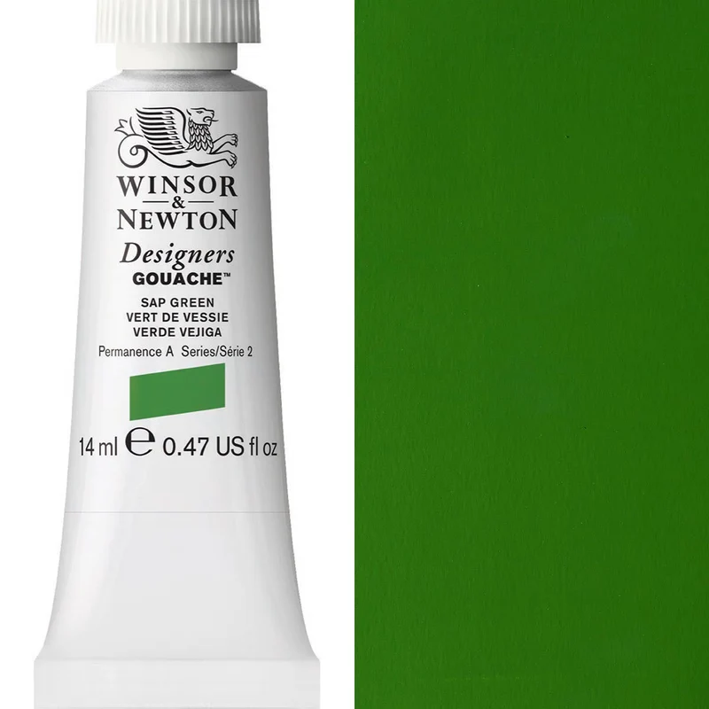 Winsor and Newton - Designers Gouache - 14ml - Sap Green