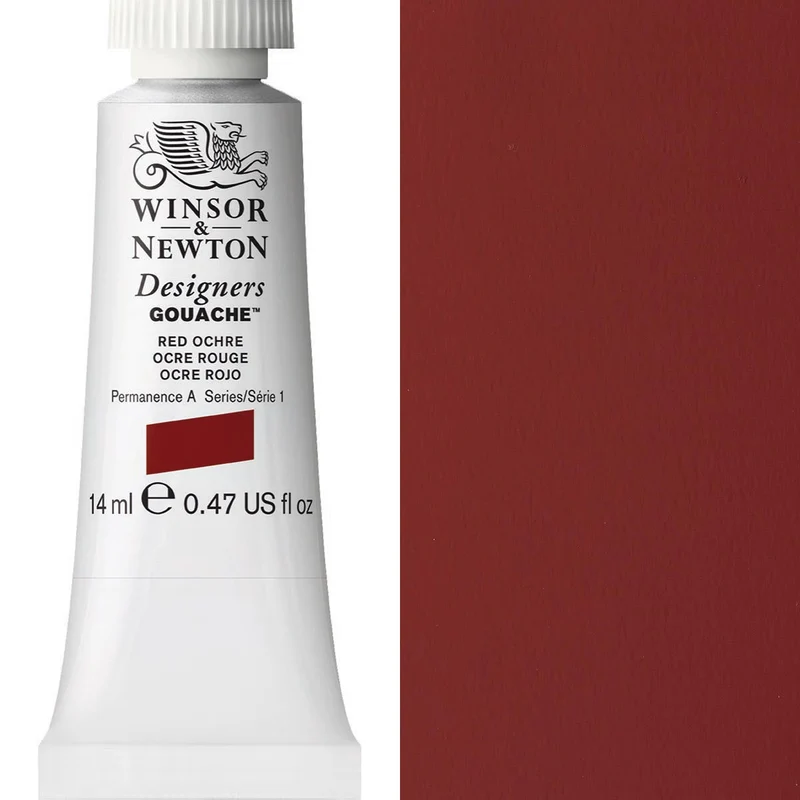 Winsor and Newton - Designers Gouache - 14ml - Red Ochre