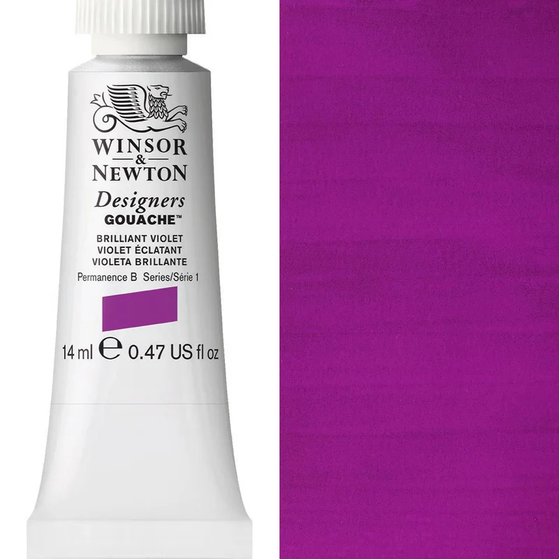 Winsor and Newton - Designers Gouache - 14ml - Brilliant Violet