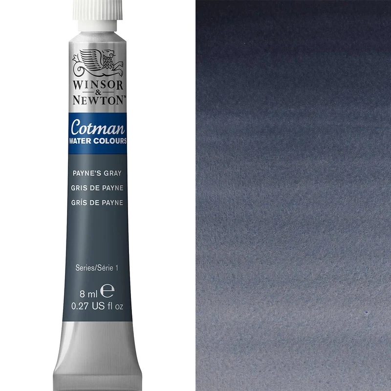 Winsor and Newton - Cotman Watercolour - 8ml - Paynes Grey