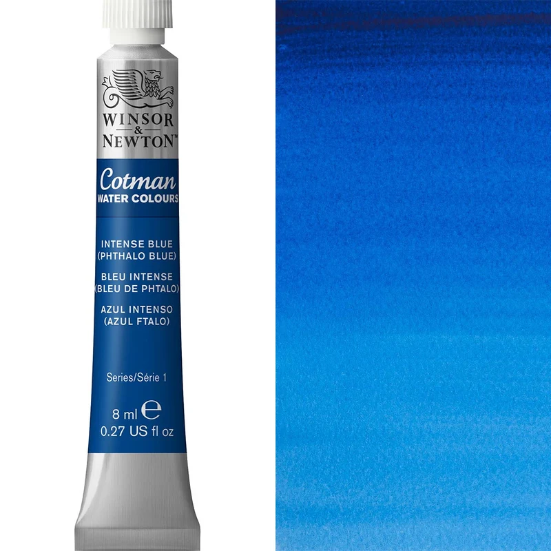 Winsor and Newton - Cotman Watercolour - 8ml - Intense Blue