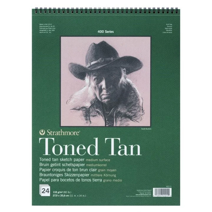 Strathmore Toned Sketch Paper, Tan