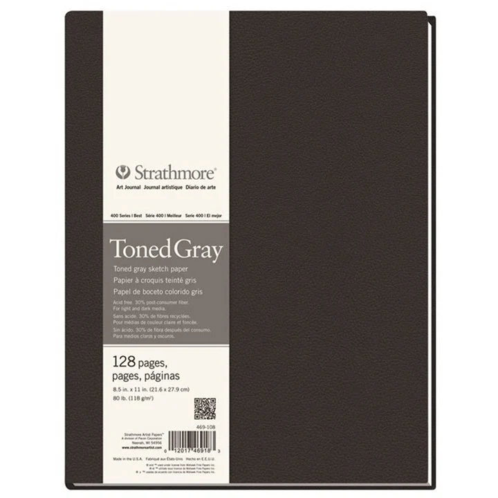 Strathmore Gray Toned Paper Hardcover Artbook