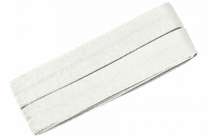 Jersey-Schrägband Viskose 3 Meter creme Nr. 320