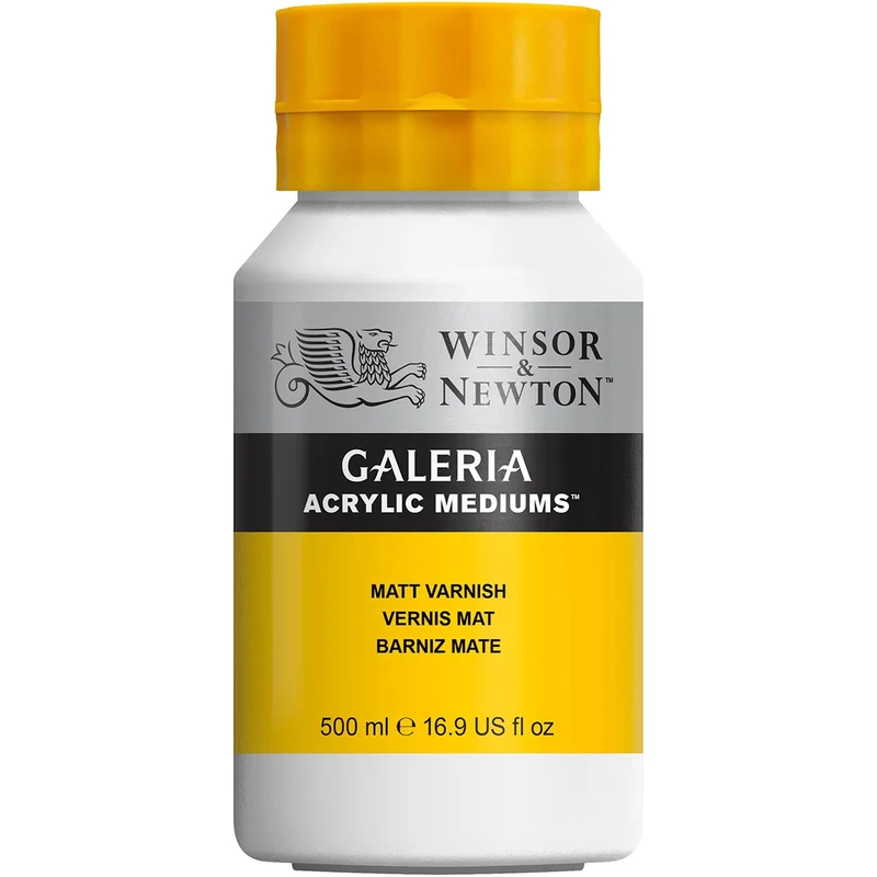 Winsor and Newton - Galeria Matt Varnish - 500ml -