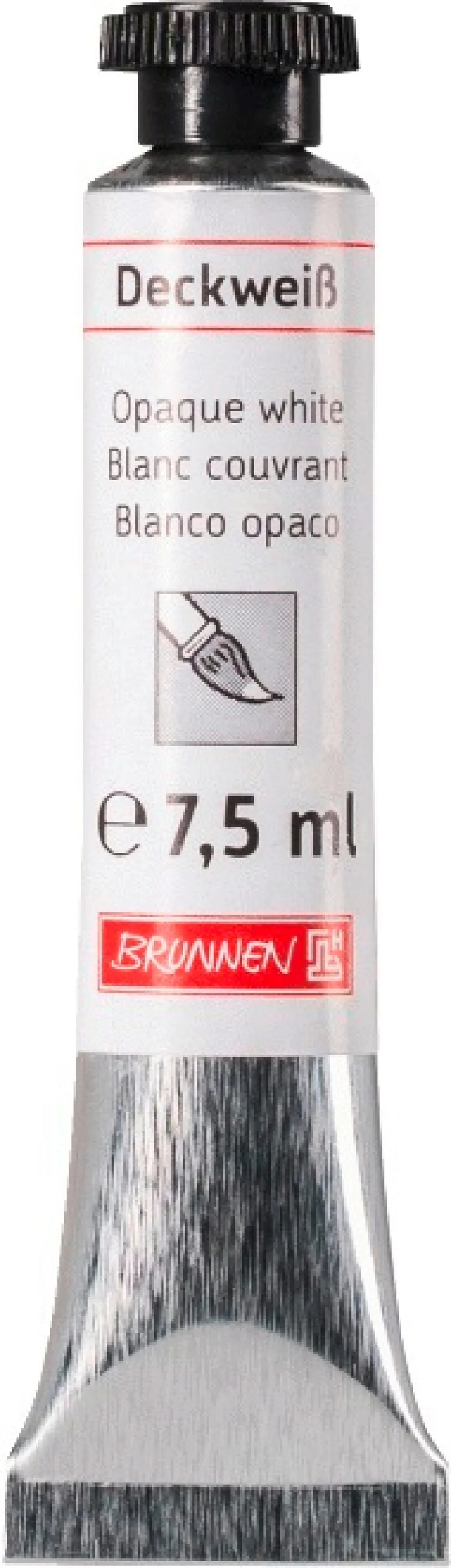 Deckweiß-Tube 7,5ml - Premium Korrekturfarbe für perfekte Ergebnisse