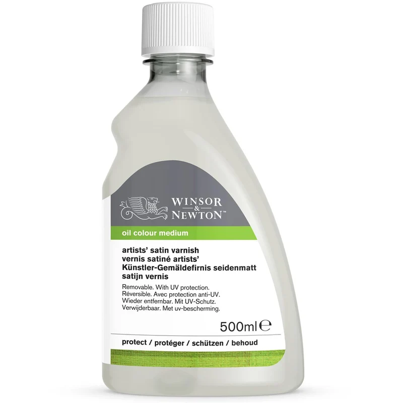 Winsor and Newton - Artists' Satin Varnish - 500ml