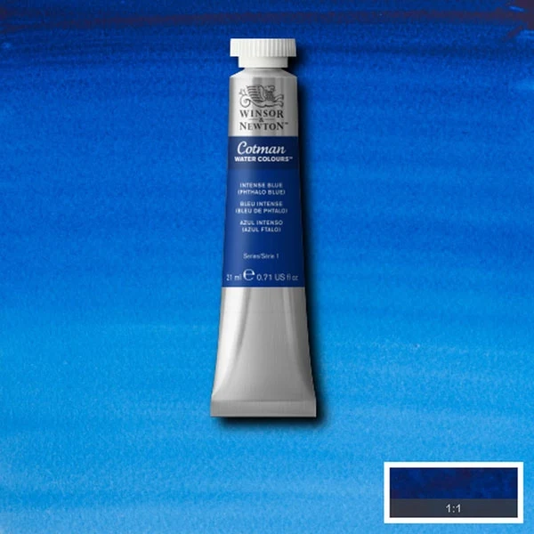 Winsor and Newton - Cotman Watercolour - 21ml - Intense Blue