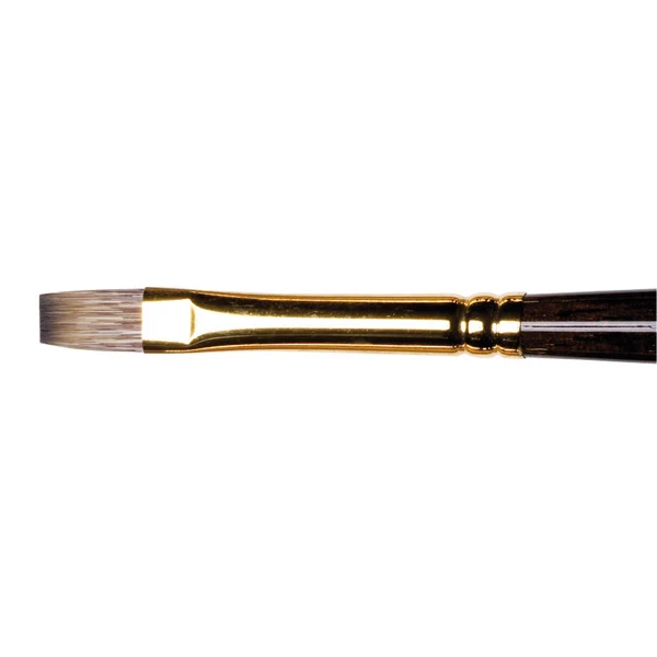 Winsor and Newton - Monarch Long Flat Long Handle Brush - No. 6