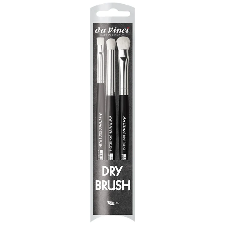 da Vinci Dry Brush Set of 3