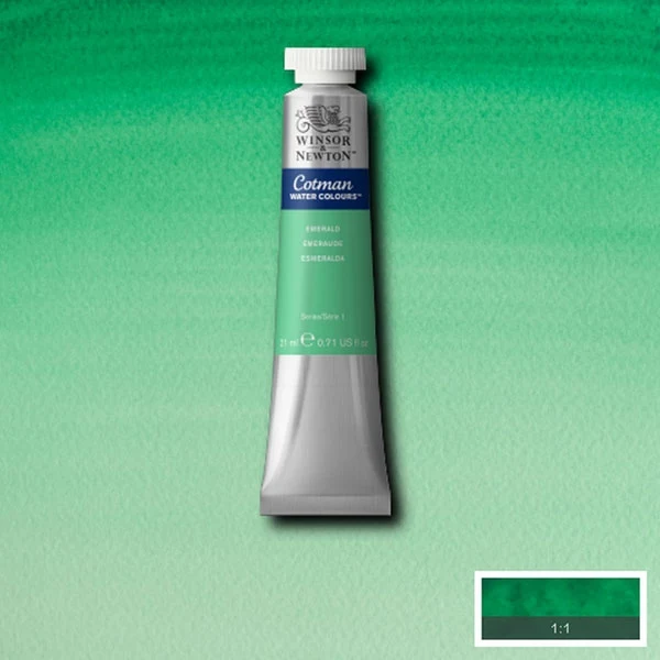 Winsor and Newton - Cotman Watercolour - 21ml - Emerald
