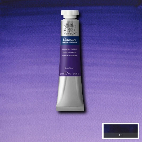 Winsor and Newton - Cotman Watercolour - 21ml - Dioxazine Violet