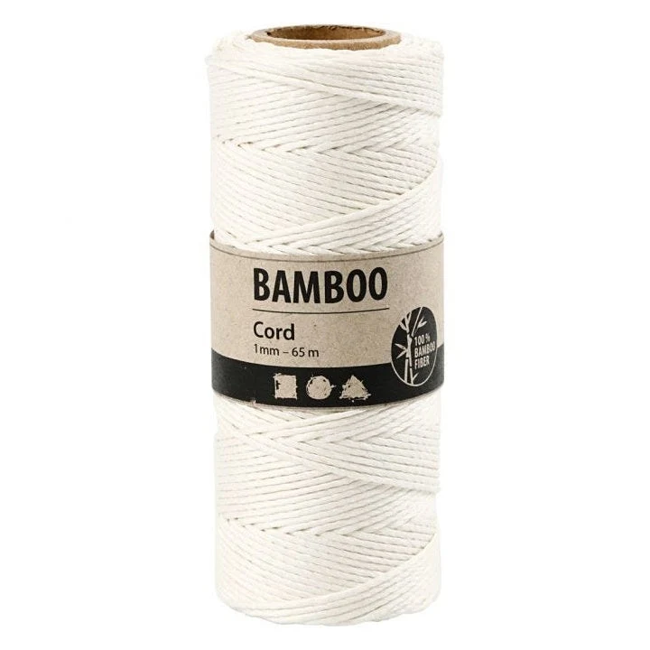 Twisted Bamboo Twine - 65 m