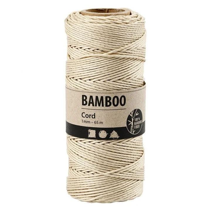 Twisted Bamboo Twine - 65 m