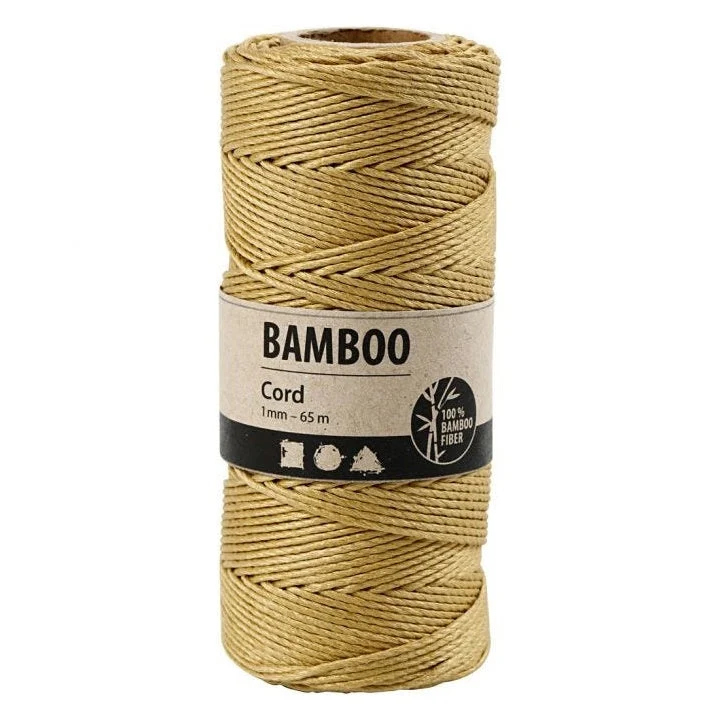 Twisted Bamboo Twine - 65 m