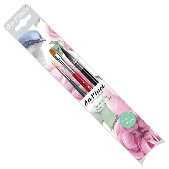 da Vinci Botanical Art 4216 Brush Set / Set of 3