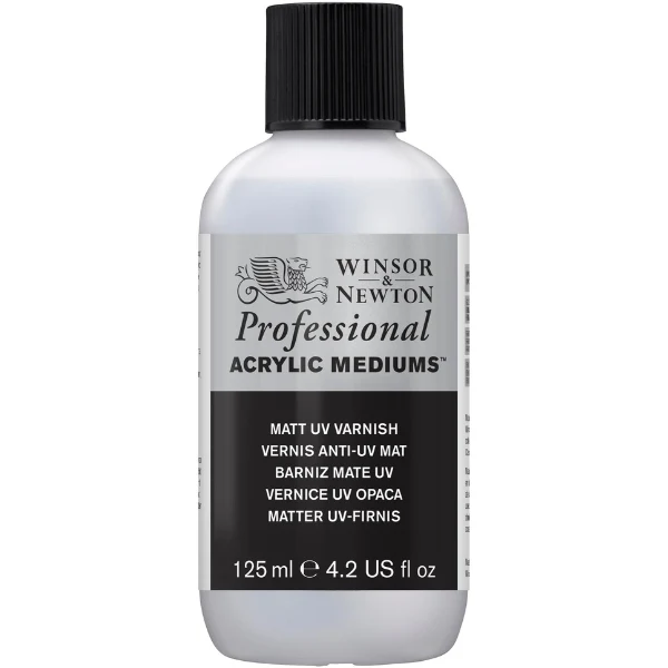Winsor and Newton - Artists' Acrylic Matt UV Varnish - 125ml