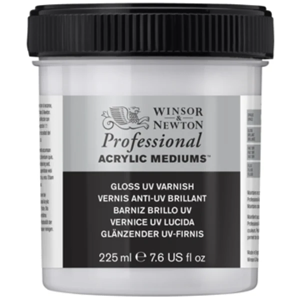 Winsor and Newton - Artists' Acrylic Gloss UV Varnish - 225ml